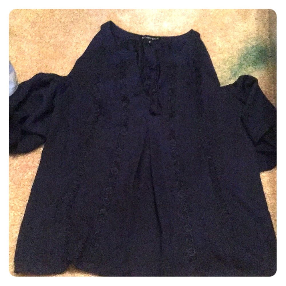 Off the shoulder t shirt